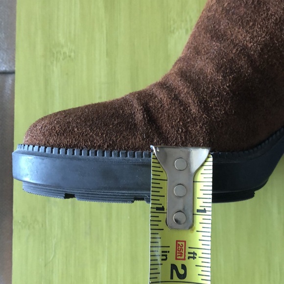 Aquatalia suede weatherproof platform block heel boot Ilyssa - Picture 13 of 13